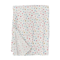 Muslin Swaddle Blanket - Dots