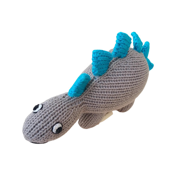 Organic Stegosaurus Dinosaur Rattle