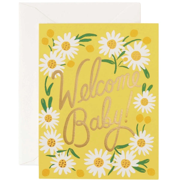 Daisy Baby Greeting Card