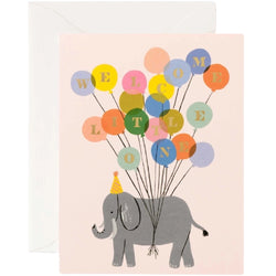 Welcome Elephant Greeting Card