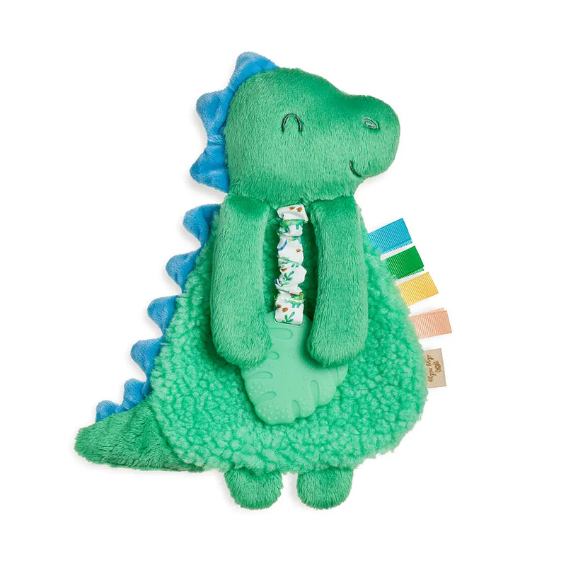 James the Dino Lovey Plush + Teether Toy