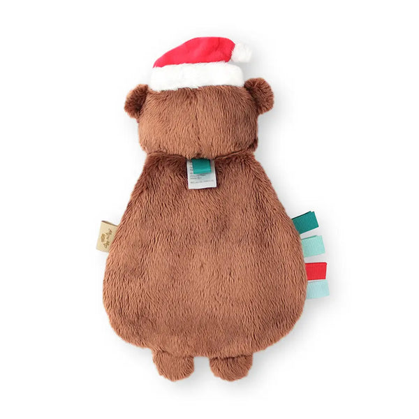 Holiday Bear Lovey Plush + Teether Toy