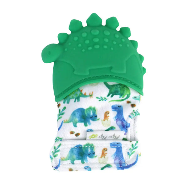 Teething Mitt - Dinosaur