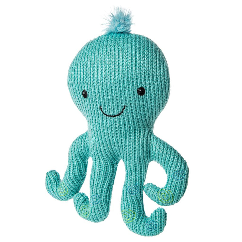 Knitted Octopus Rattle
