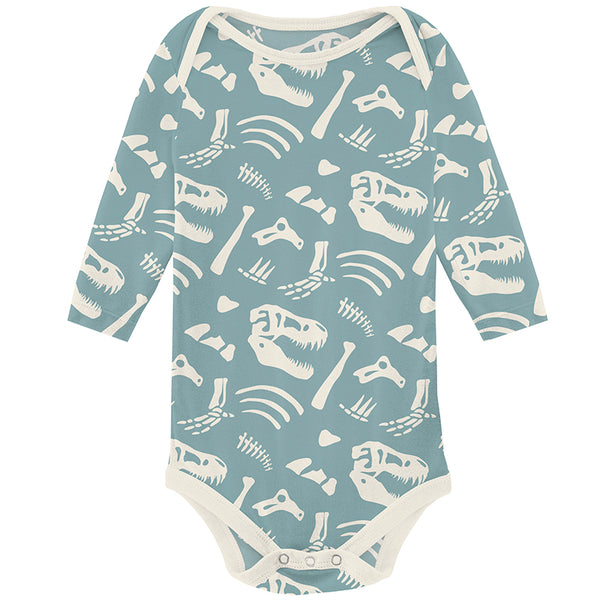 Long Sleeve One Piece - Jade Bones (Dino)