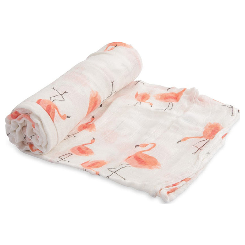 flamingo swaddle