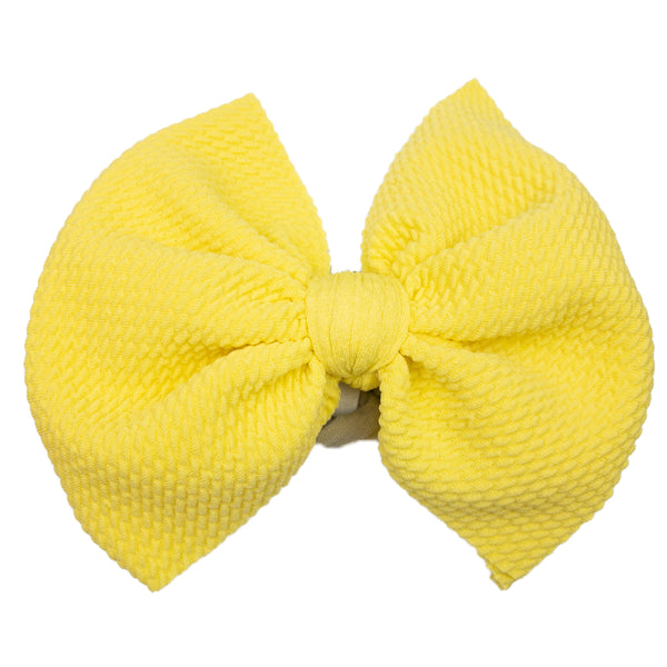 Lemon Big Bow (One Size)