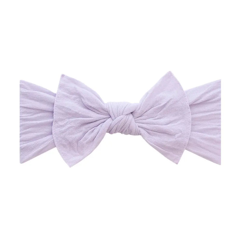 Knot Bow, Light Orchid (One Size)