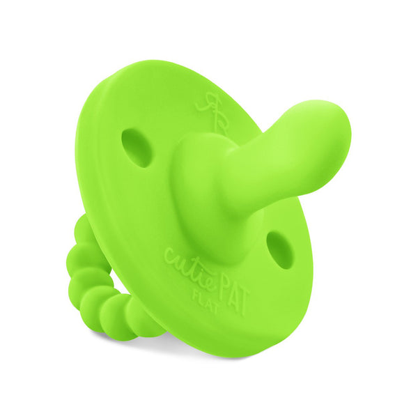 Cutie PAT Pacifier (Flat) Lime