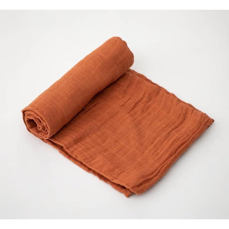 brown swaddle