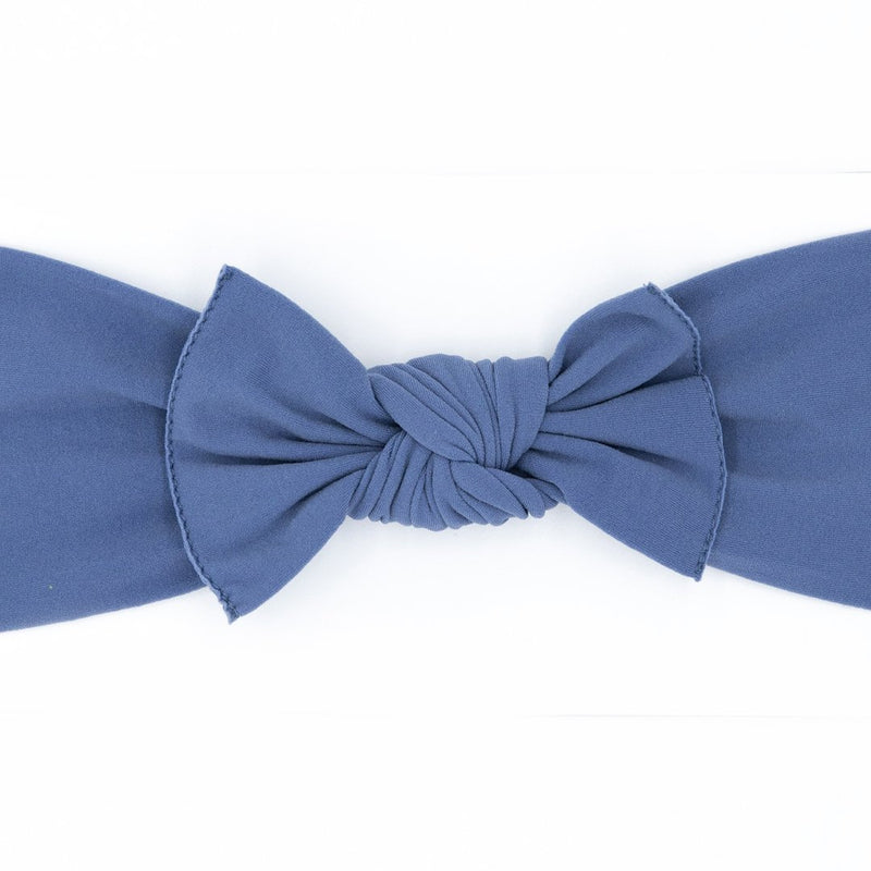 blue baby bow