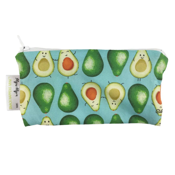 Mini Reusable Snack Bag Set - Guac