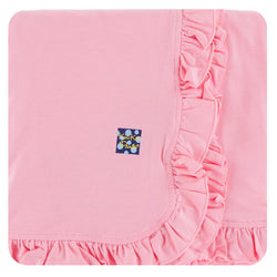 Ruffle Stroller Blanket - Lotus