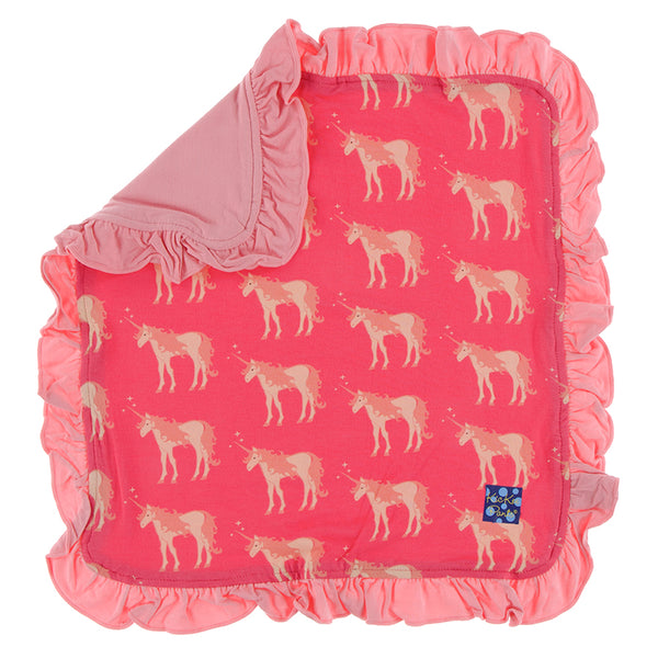 Ruffle Lovey - Red Ginger Unicorn