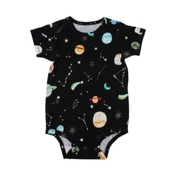 Short Sleeve Bodysuit - Planets