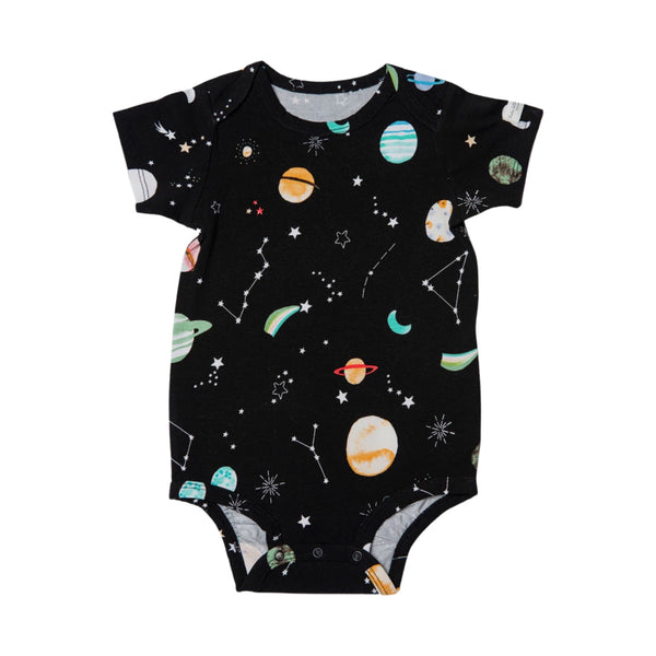 Short Sleeve Bodysuit - Planets