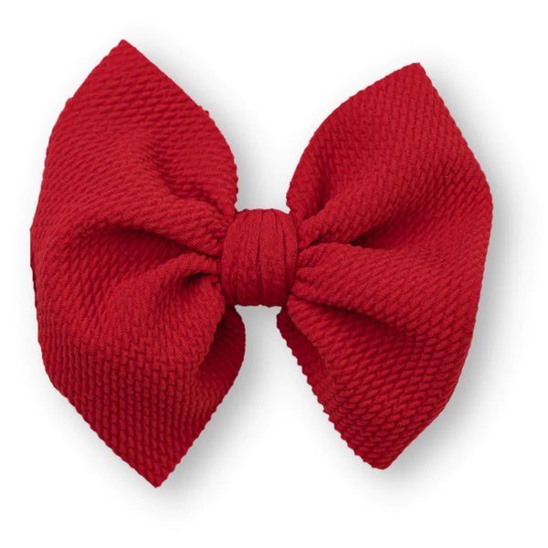 Red Big Bow (One Size)