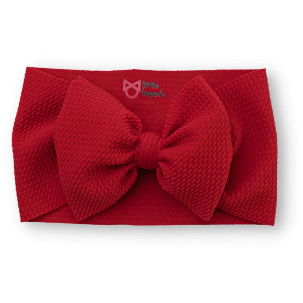 Mini Headwrap, Red