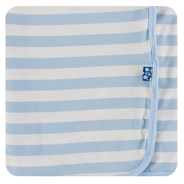 Bamboo Swaddle - Pond Stripe