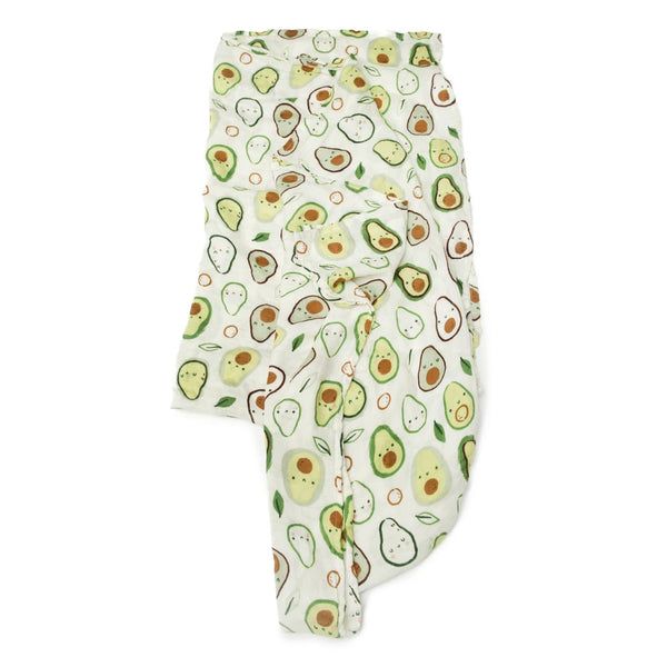 Muslin Swaddle Blanket - Avocado