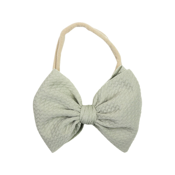 Sage Skinny Bow (One Size)