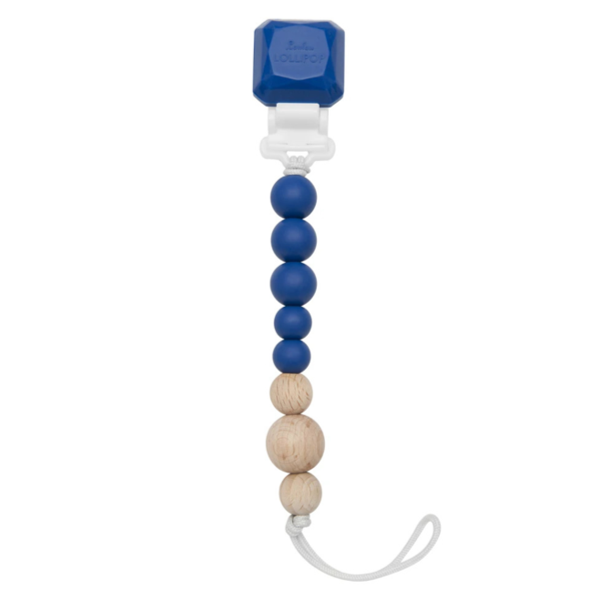 Colour Pop Pacifier Clip - Classic Blue