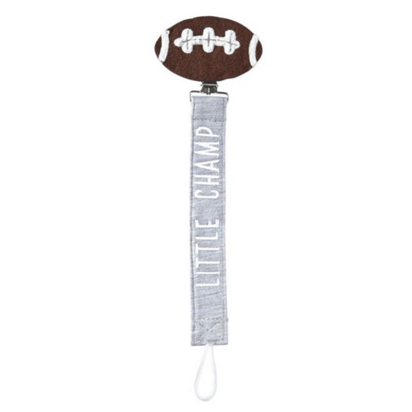 Pacifier Clip - Football