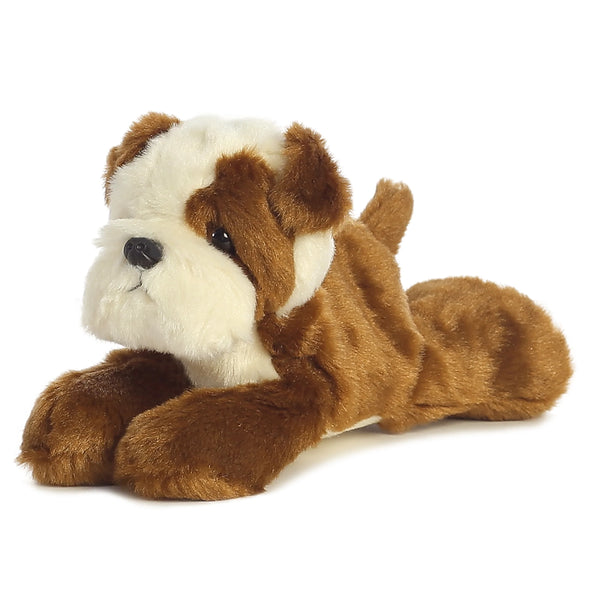 Bull Dog Plush Mini 8"