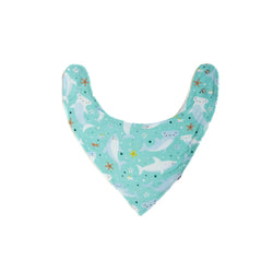Little Sleepies Shark Soiree Bandana Bib