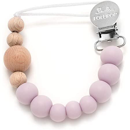 purple teether clip