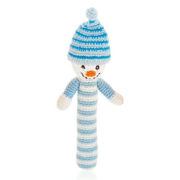 Snowman Stick Rattle