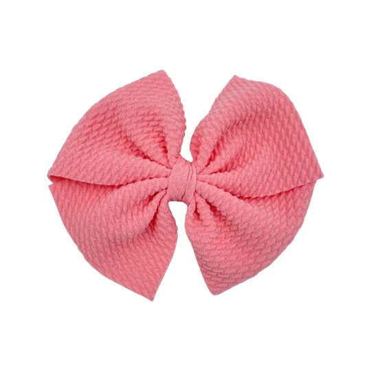 Sunny Pink Butterfly Bow (One Size)