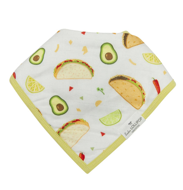 Taco Muslin Bandana Bib