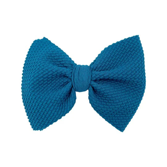 Teal Skinny Bow (One Size)