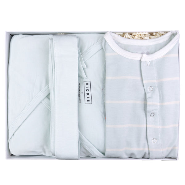 Mommy & Me Pale Blue Matching Robe & Outfit Gift Box