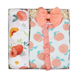 Sweet as a Peach Baby Gift Box