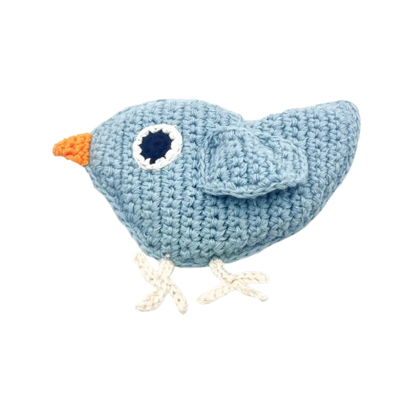 Little Bird Rattle - Blue