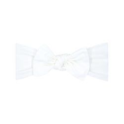 Knot Bow, White