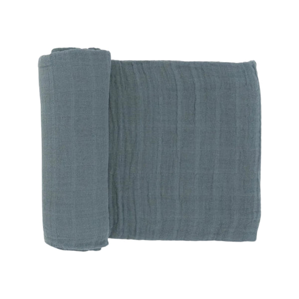 Muslin Swaddle Blanket - Sea