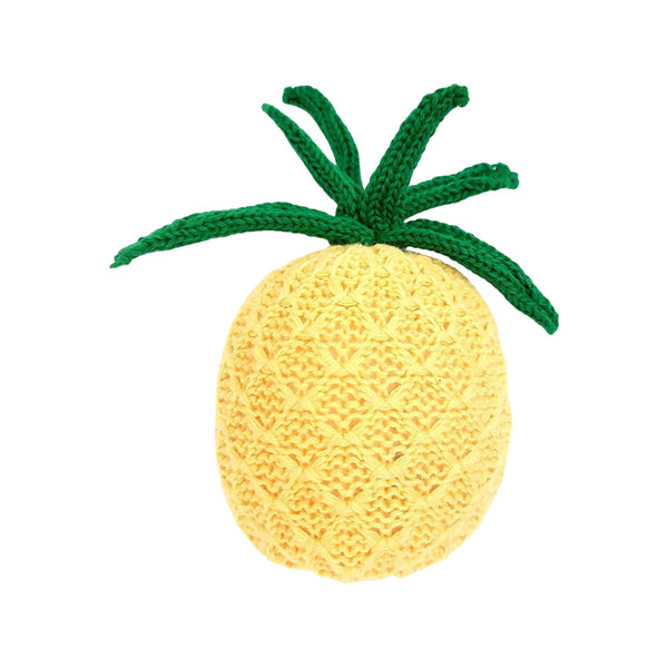 Organic Pineapple Rattle