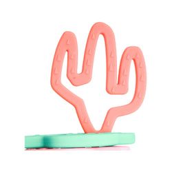 Cactus Teether - Coral