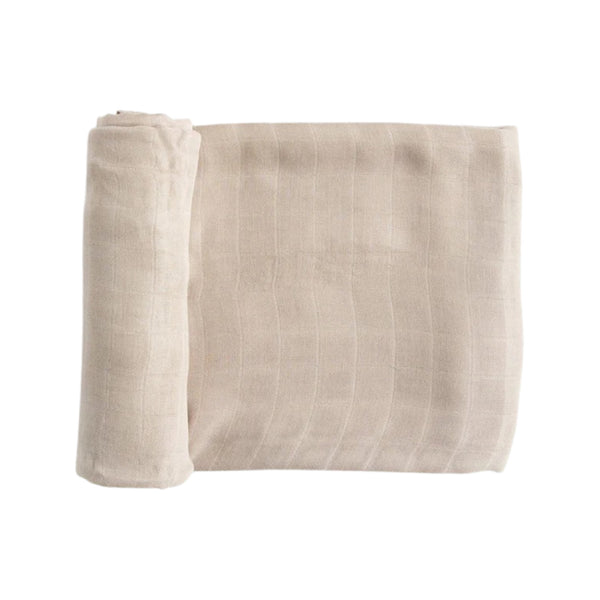 Deluxe Muslin Swaddle Blanket - Oatmeal