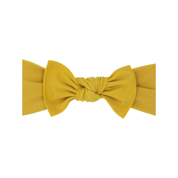 Knot Bow, Mustard