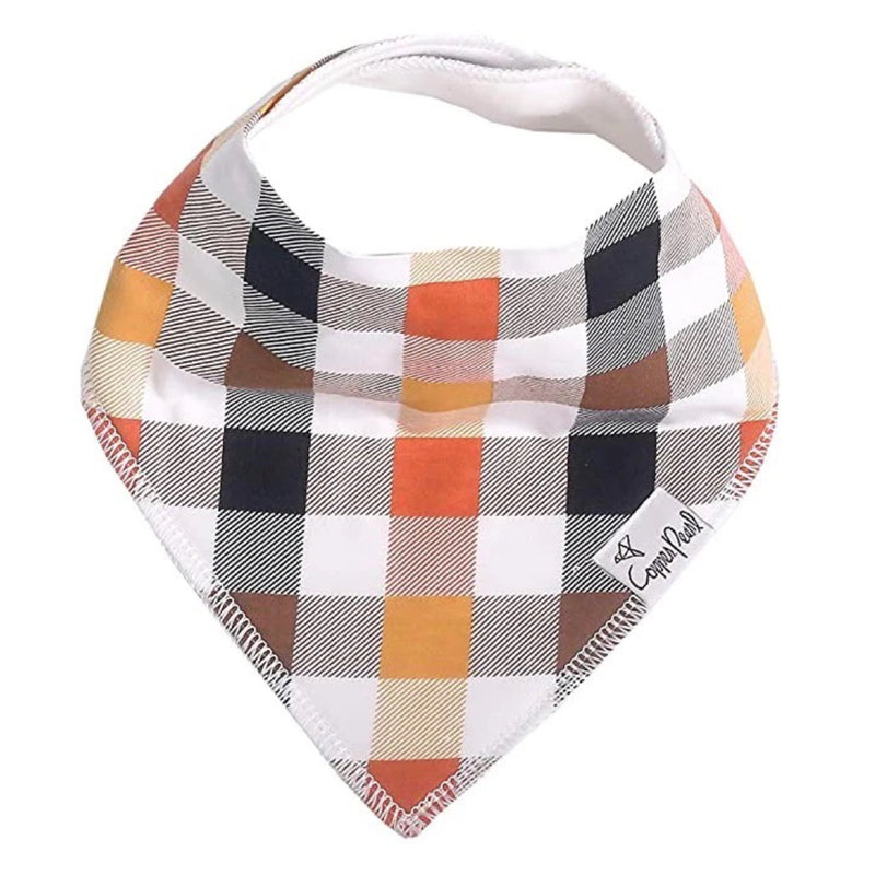 Harvest Plaid Bandana Bib