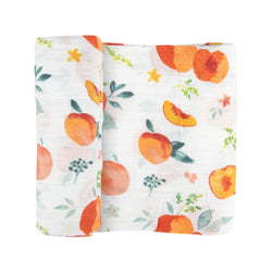 Muslin Swaddle Blanket - Georgia Peach