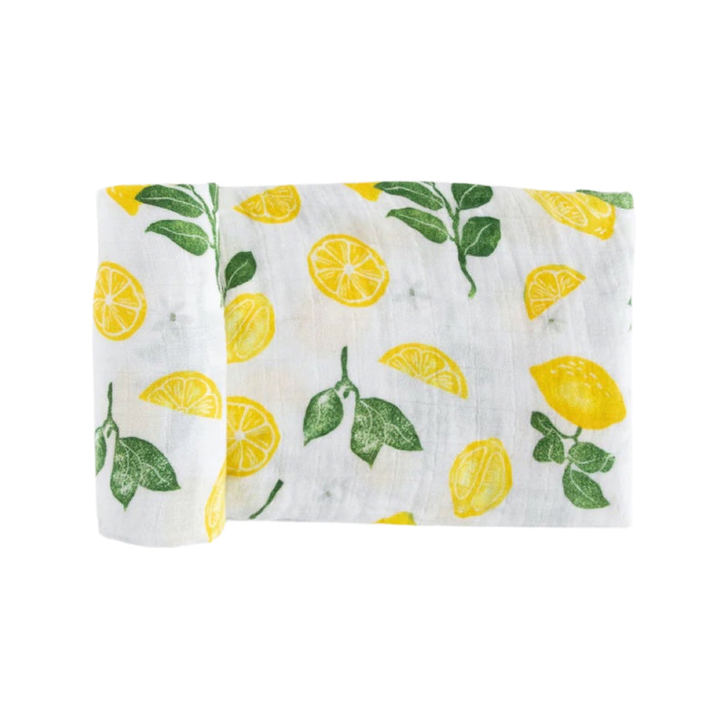 Muslin Swaddle Blanket - Lemon Drop