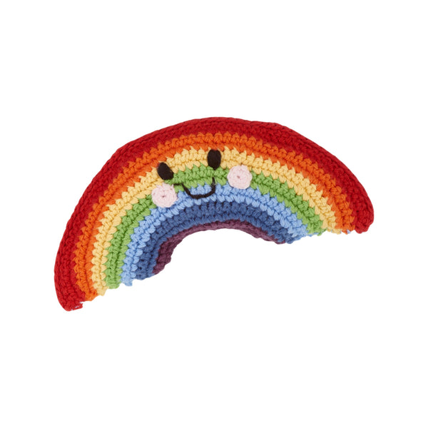 Friendly Rainbow Rattle