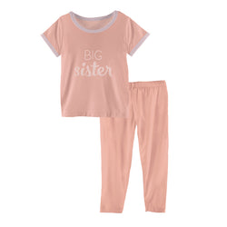 Kickee Pants Big Sister PJ Set – 2T
