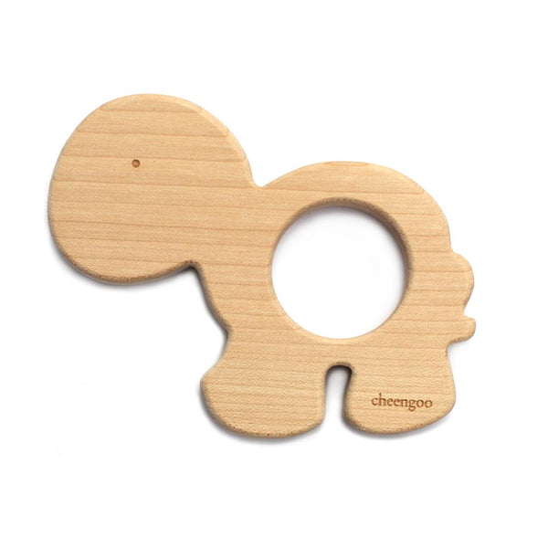 Wooden Turtle Teether